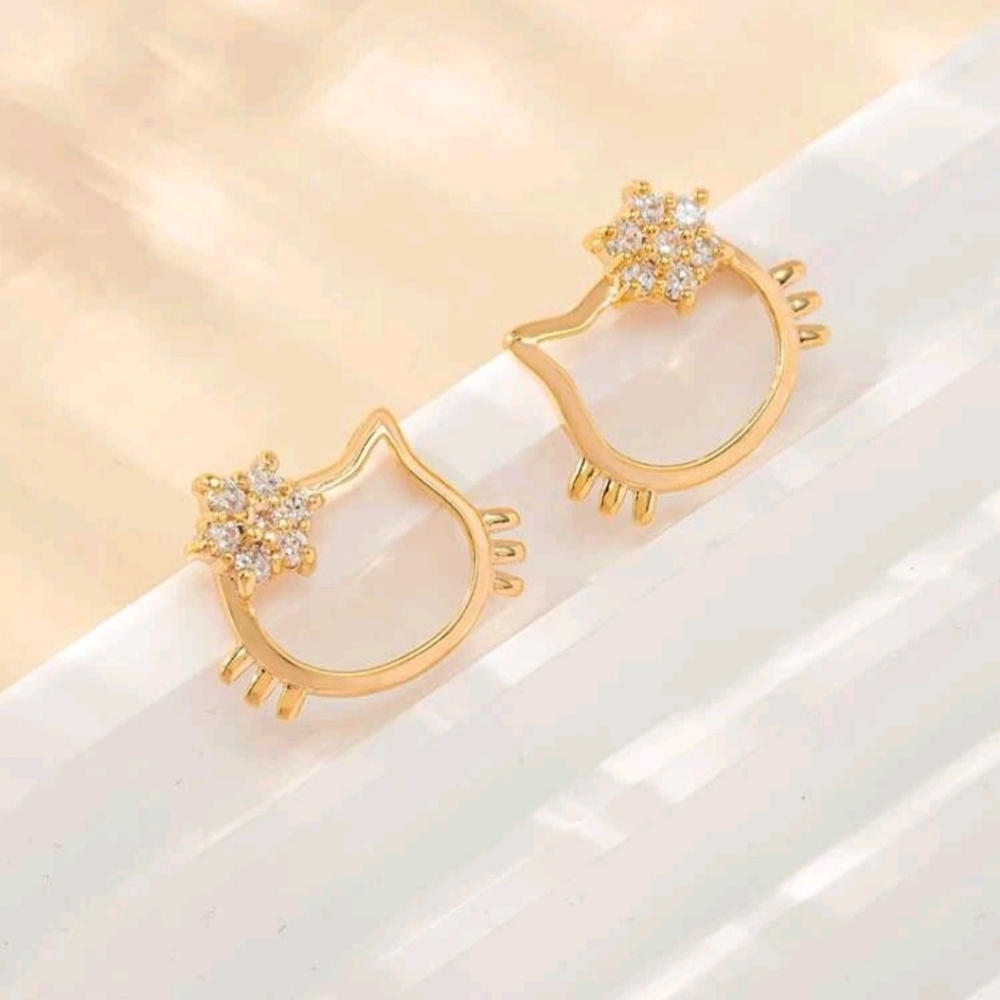 Hello kitty earrings